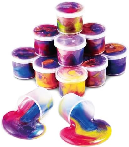 24 Pack Galaxy Slime Party Favors for Kids