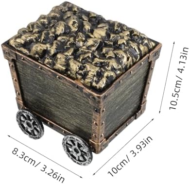 VICASKY Miniature Mining Cart Storage Box