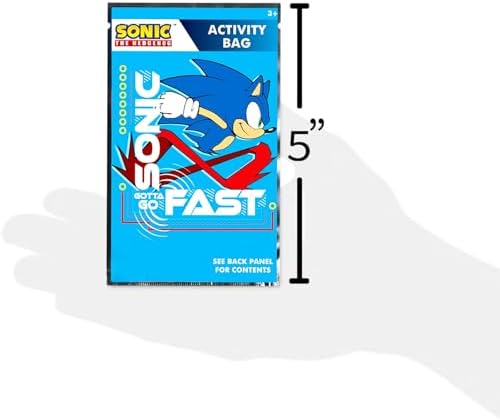 Sonic Birthday Party Favors Set - 24 Play Packs Bundle