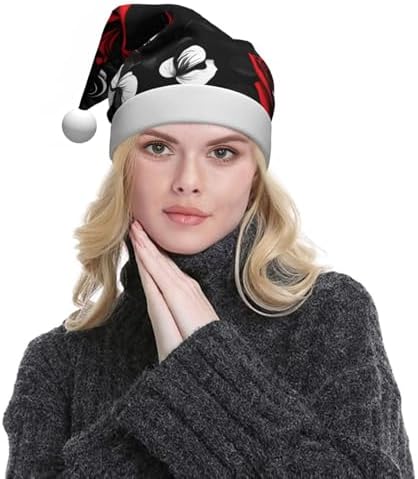 QINZHENG Personalized Santa Hat Christmas Decor