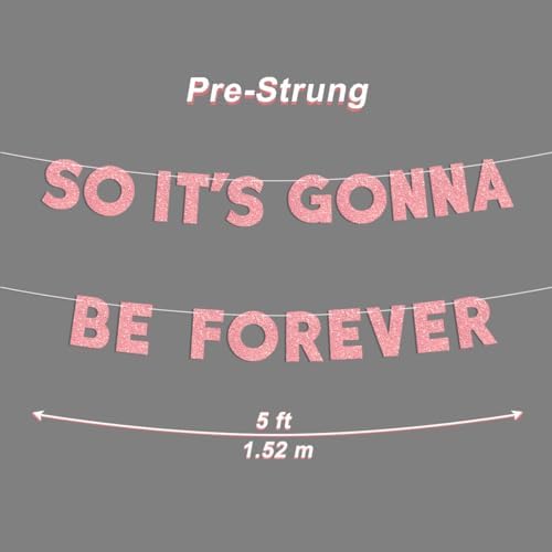 Pre-Strung Bachelorette Party Banner for Engagement Celebrations