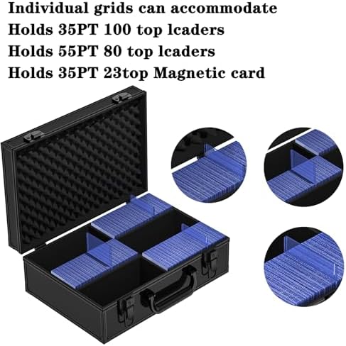 VOKOKOYA Toploader Storage Box for 35pt Cards