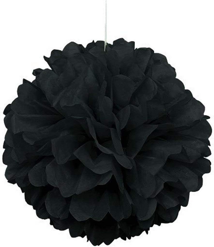 Fascola New Year Party Decor Kit Gold Black White
