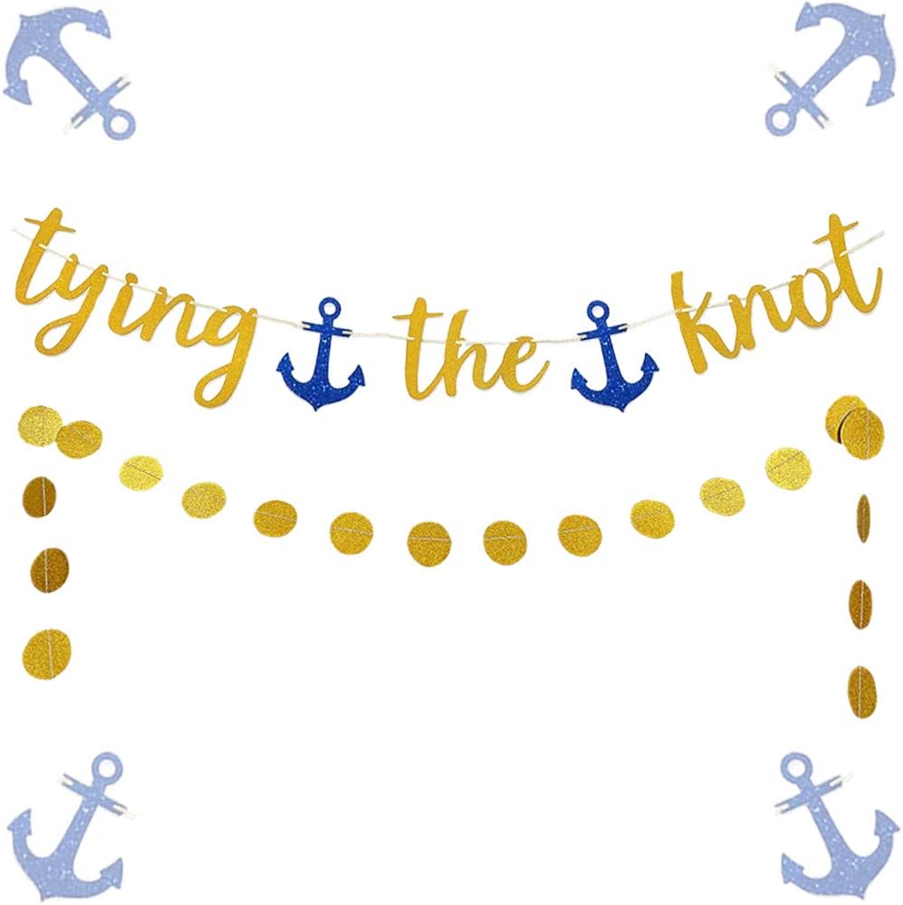 LaVenty Tying the Knot Banner Set of 2