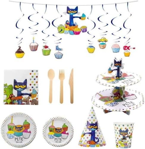 Mighty Mojo Pete The Cat Party In A Box Kit - 102 Pieces
