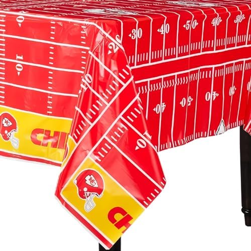 Kansas City Chiefs All Over Print Table Cover 54x96