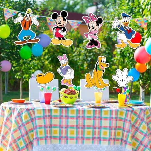 Mickey Birthday Centerpieces Decor Set 32PCS