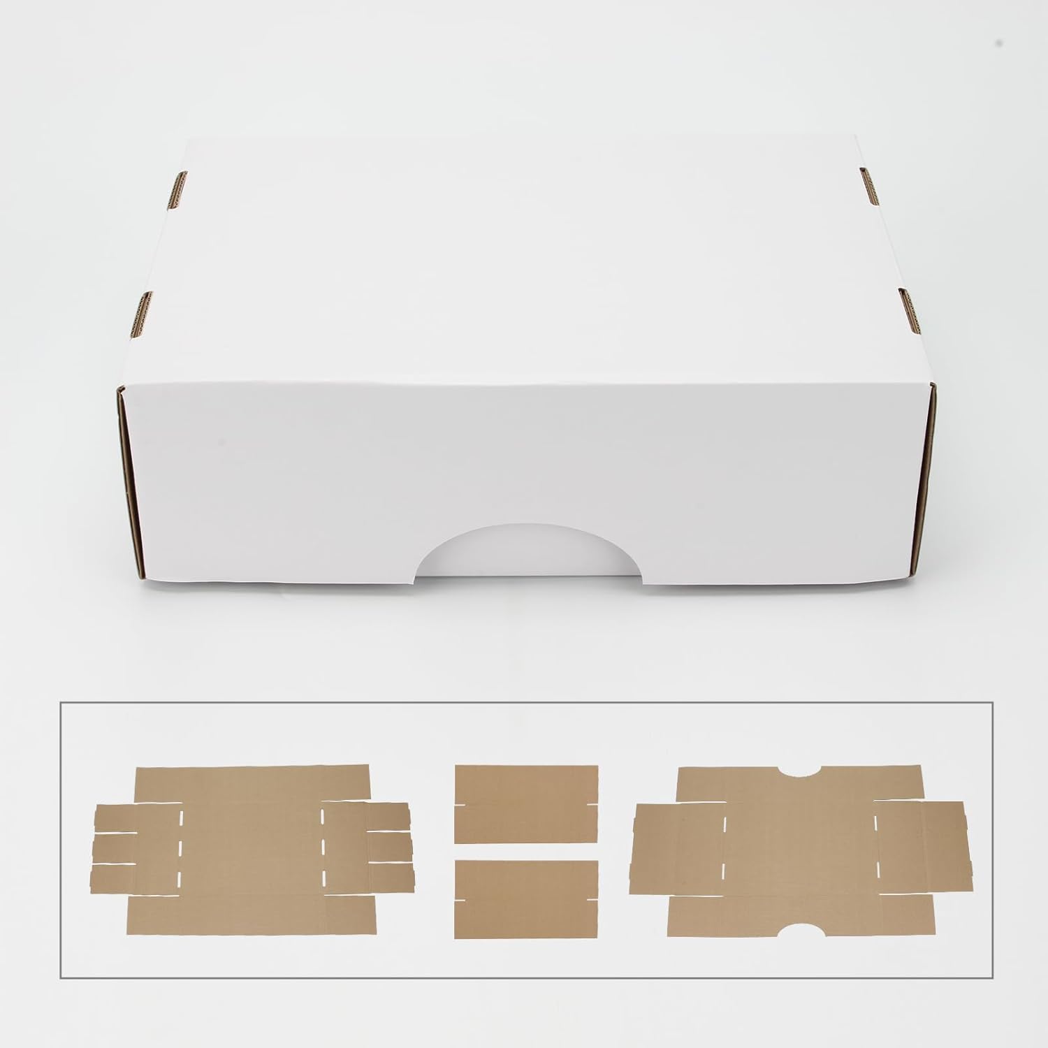 4 Pack Cardboard Storage Boxes for Trading Cards