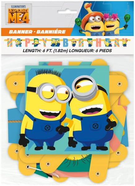 Despicable Me Birthday Party Decor Bundle Pack