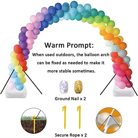 LANGXUN 20ft Balloon Arch Kit for Parties