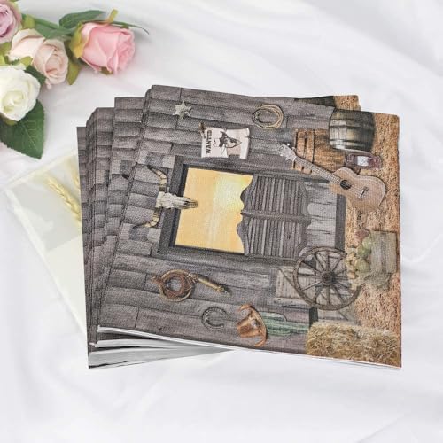 175Pcs Western Cowboy Party Supplies Set
