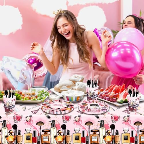 Adirasenotek 3Pcs Spa Makeup Party Tablecovers