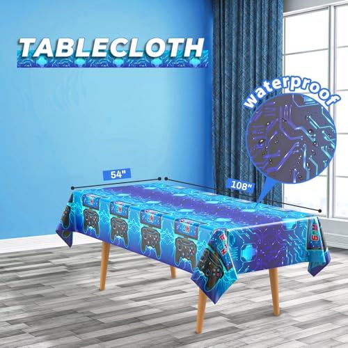 DECORLIFE 170PCS Video Game Party Decorations for Boys