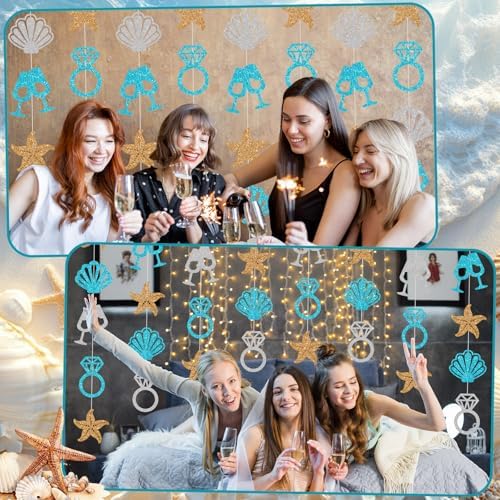 Last Toast On The Coast Hanging Banners Garland Decorations