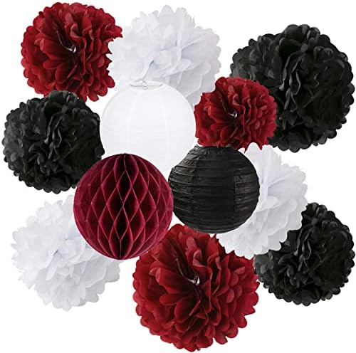 Furuix 2025 Graduation Party Decor Honeycomb Balls
