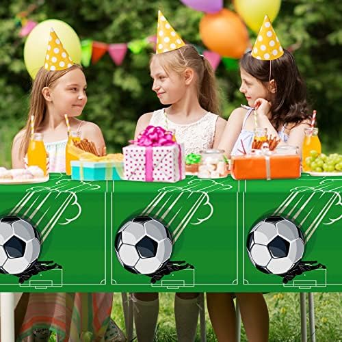 Durony 2 Pack Soccer Table Covers for Party Supplies