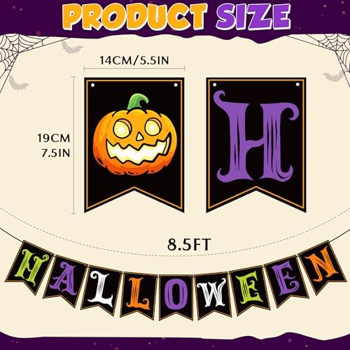 OHOME Halloween Decorations Banner