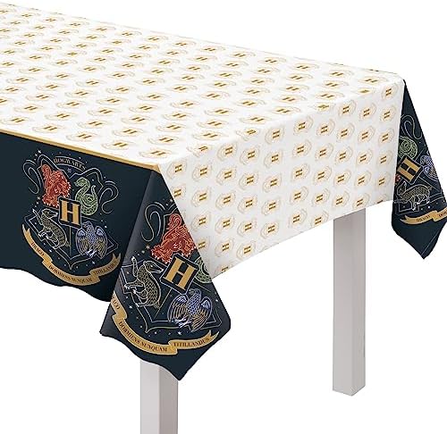 Amscan Harry Potter Hogwarts Birthday Party Supplies Bundle 2 Table Covers