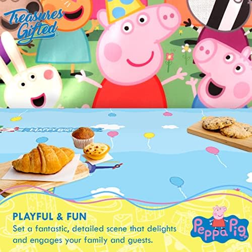 Treasures Gifted Peppa Pig Birthday Decor Tablecloths Pack of 2