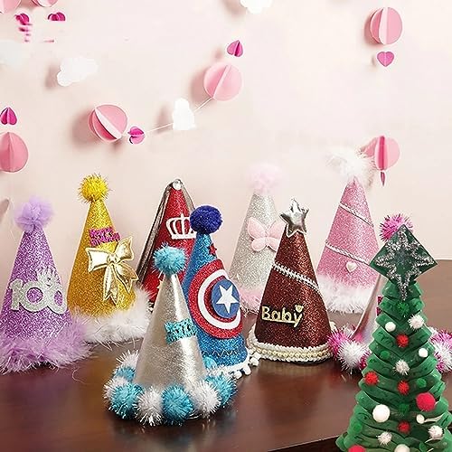 200pcs Glitter Sparkle Balls Christmas Decorations Green