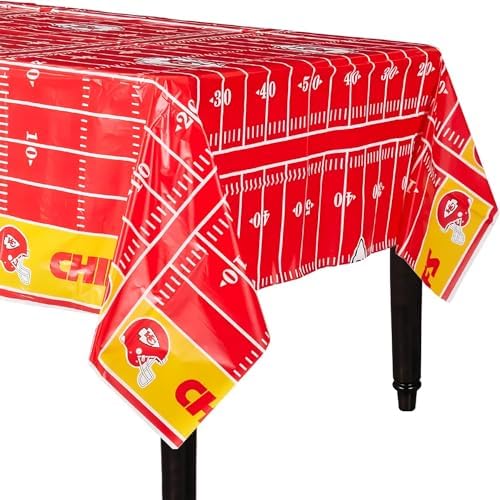 Kansas City Chiefs All Over Print Table Cover 54x96