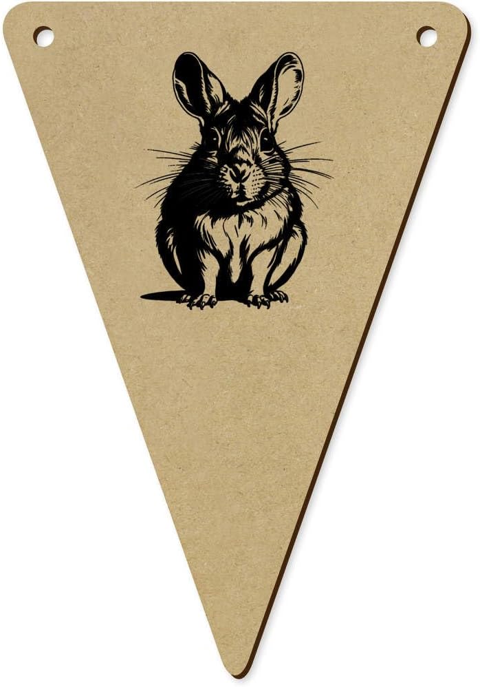 5 Pack 140mm Common Degu Bunting Flags
