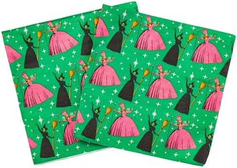 Silver Buffalo Wizard of Oz Emerald City Partyware 32 Pack