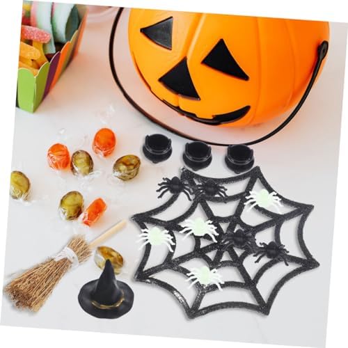 Kichvoe 2sets Miniature Halloween Figurines Set for Halloween Decorations