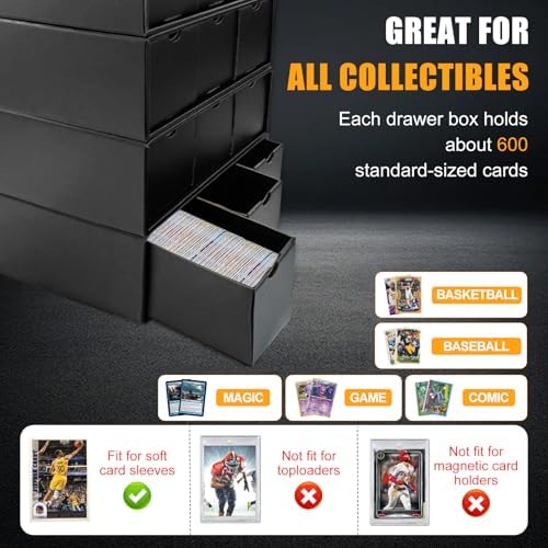 12000 Plus Card Storage Box For Trading Cards