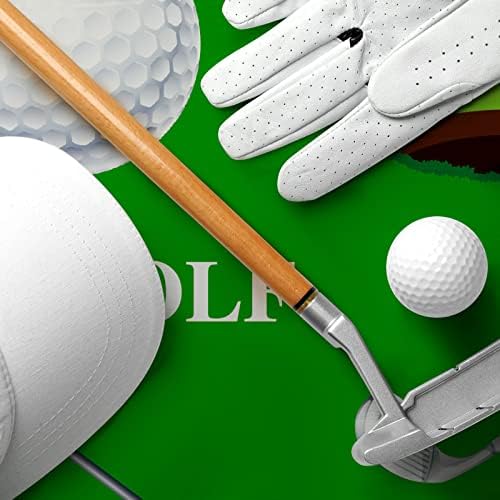 Patelai Golf Tablecloth for Sports Parties 86x51 Inch 2 Piece