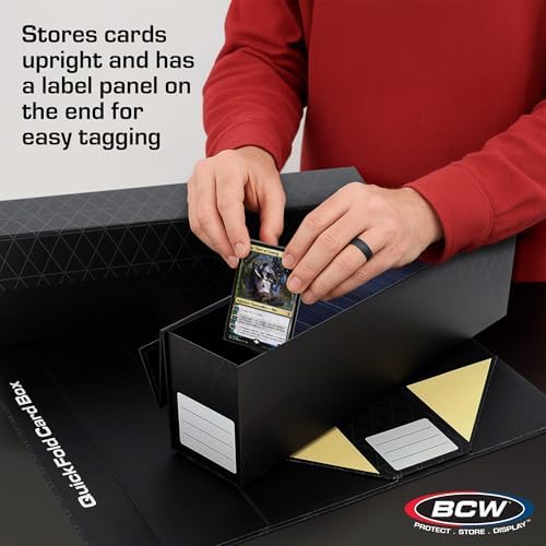 BCW QuickFold Card Boxes - Magnetic Closure 3 Pack