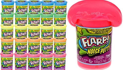 JA-RU Scented Flarp Noise Putty 24-Pack Fart Toy for Kids