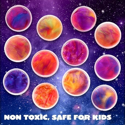 24 Pack Galaxy Slime Party Favors for Kids