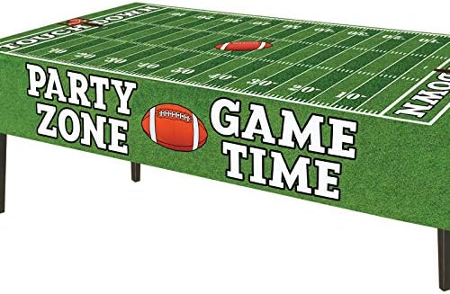 AnapoliZ Football Tablecloth 3 Pcs Party Pack