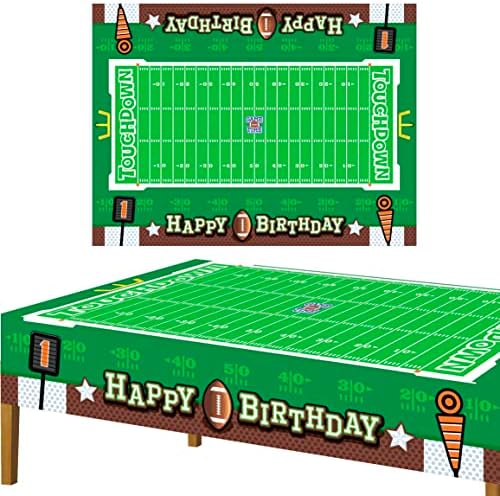 Treasures Gifted Football Birthday Tablecloth - Pack of 2