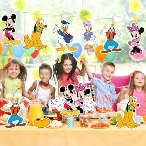 Mickey Birthday Centerpieces Decor Set 32PCS