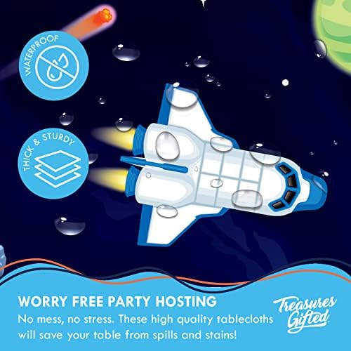 Treasures Gifted Outer Space Tablecloth 54x108 Inches
