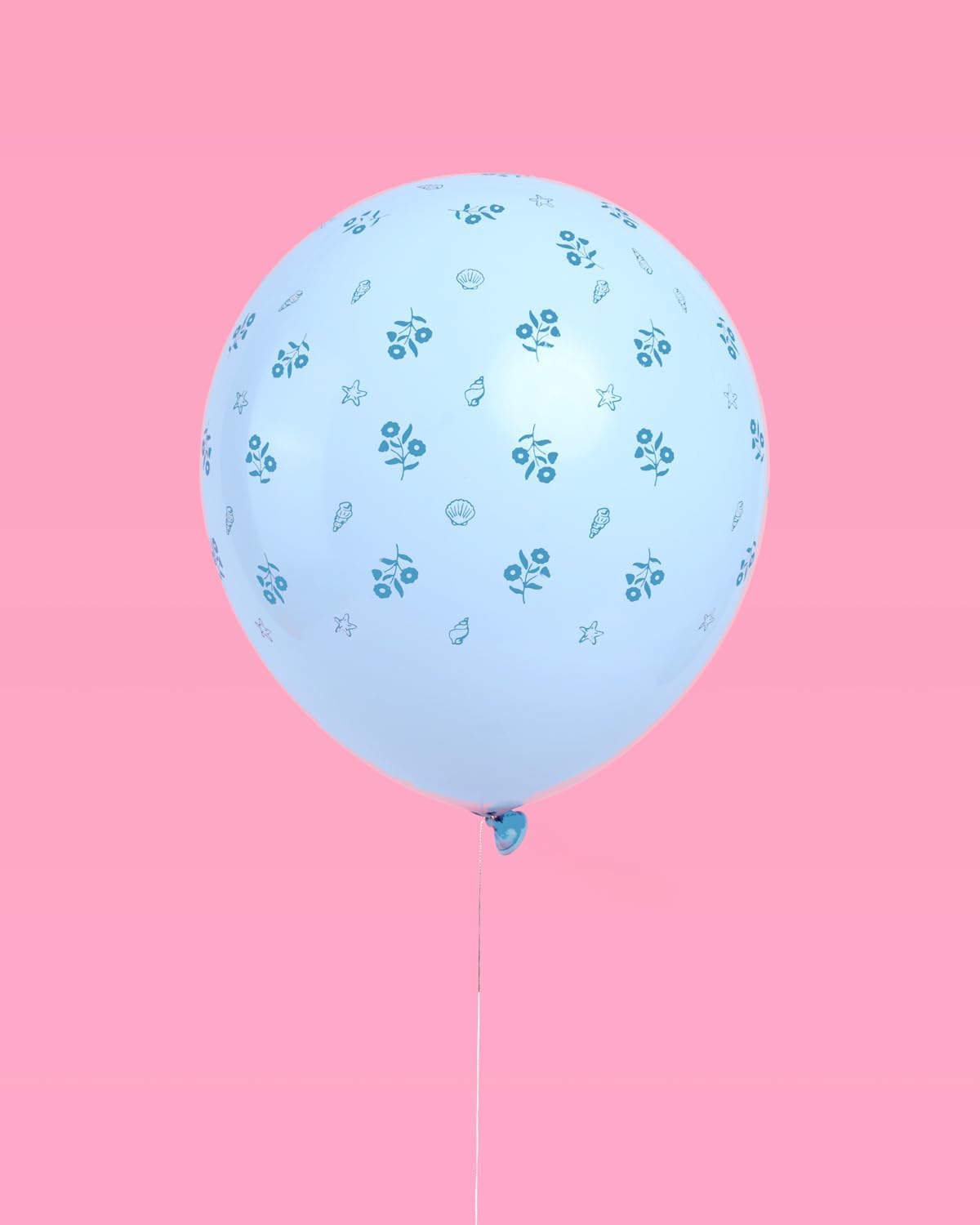 XO Fetti Blue Coastal Latex Balloons 24pk 12