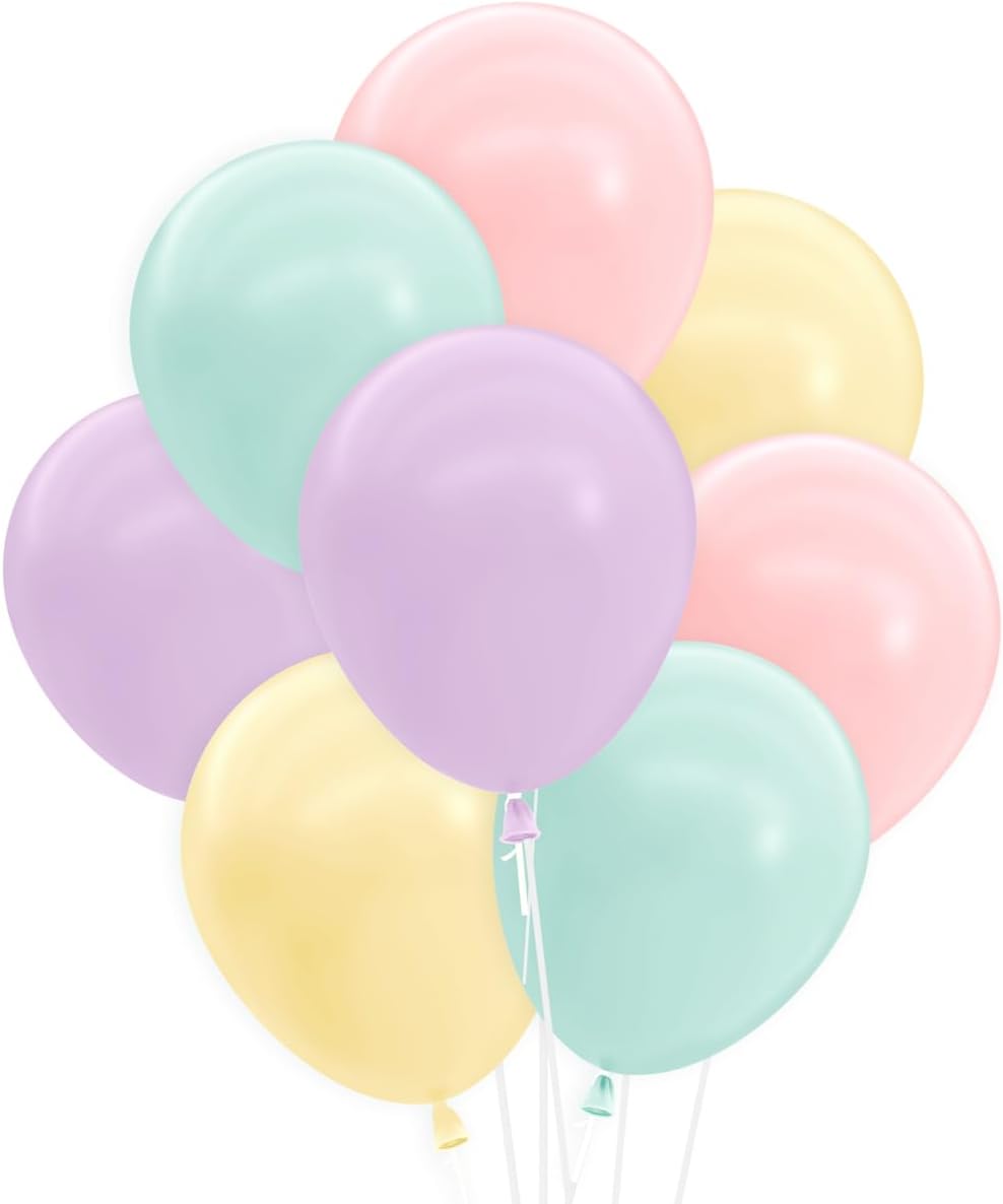 XO Fetti Pastel Birthday Balloon Set 24pk 12 Inch
