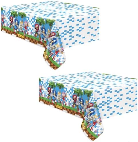 Sonic The Hedgehog Party Table Covers 2-Pack