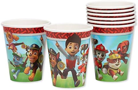 American Greetings Paw Patrol Party Paper Cups 8 Count