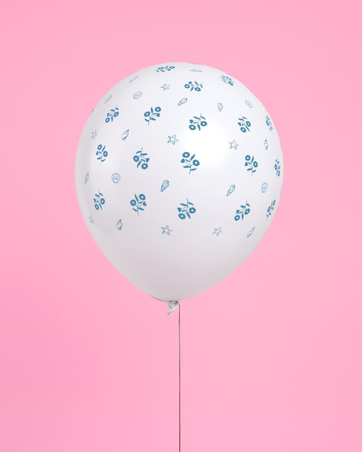 XO Fetti Blue Coastal Latex Balloons 24pk 12