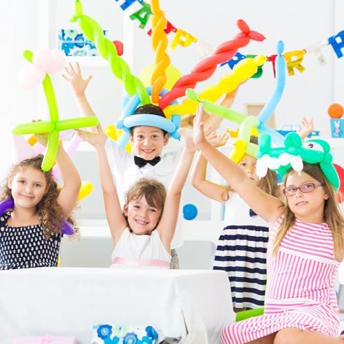 Koogel 400PCS Long Balloons for Balloon Animals and Decor