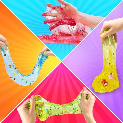 YOPINSAND 12 Cups DIY Slime Kit for Kids
