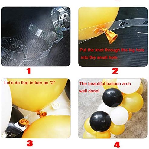 Purple and Gold Balloon Arch Kit 121 PCS Party Decor