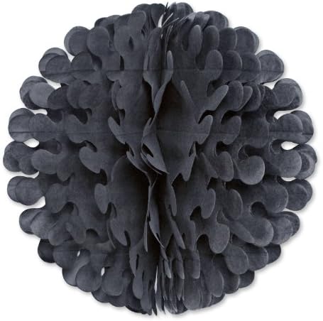 Beistle Tissue Flutter Ball 9-Inch Black