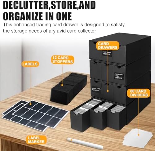 12000 Plus Card Storage Box For Trading Cards