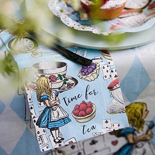 Alice in Wonderland Party Decorations for 16 Guests