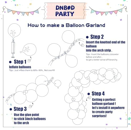 Pastel Pink Green Gold Butterfly Balloon Arch Kit for Parties