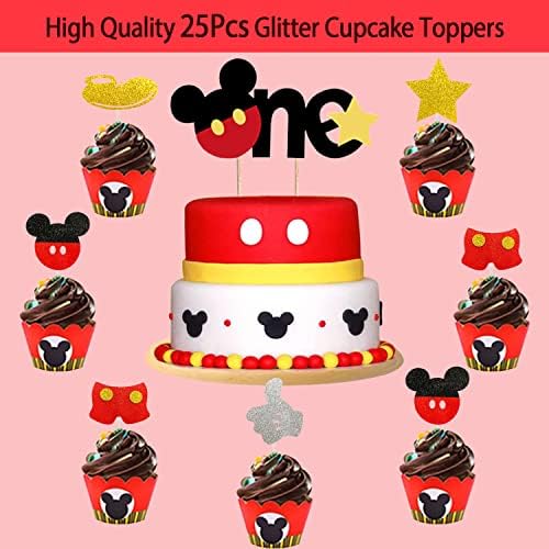 Family Pro 1st Birthday Party Supplies Decorations 58Pcs